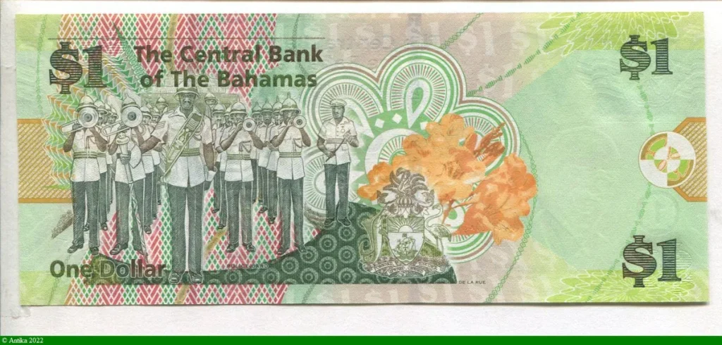 1 Dollar Sir Lynden O.Pindling * * *