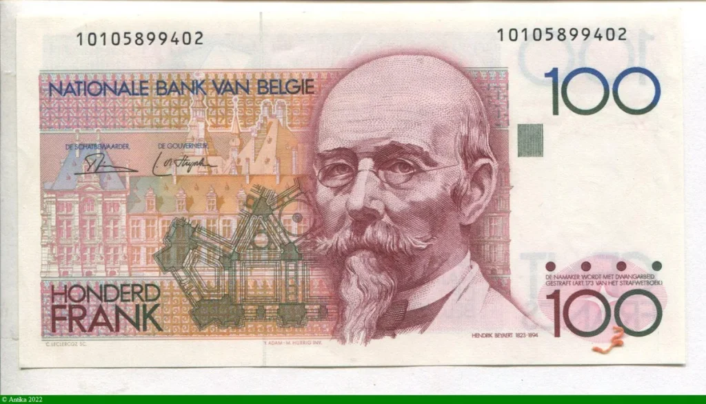 100 Francs Hendrik Beyaert