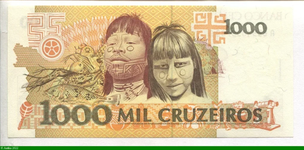 1000 Cruzeiros Candido Rondon * * * *