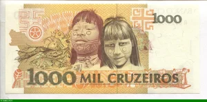 1000 Cruzeiros Candido Rondon * * * *