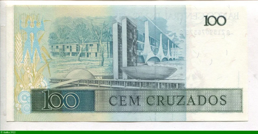 100 Cruzados Juscelino Kubitschek * *