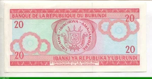 20 Francs Danseur guerrier * * *