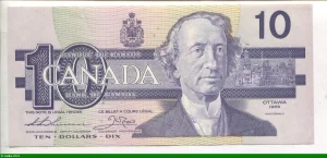 10 Dollars Sir John Macdonald