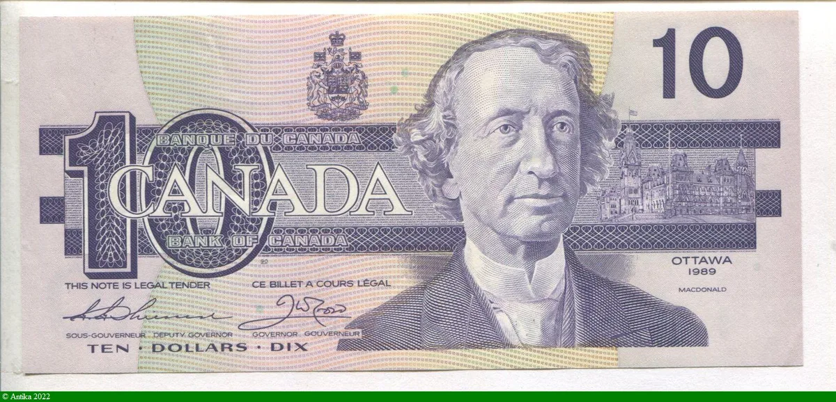 10 Dollars Sir John Macdonald