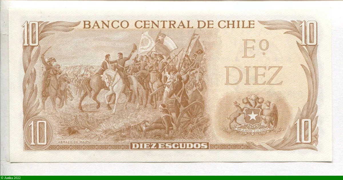 10 Escudos J.M Balmaceda * * * *