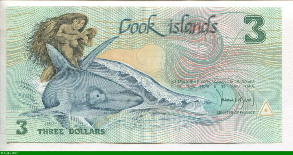 3 Dollars Sirène & Bateau en Bois * * *