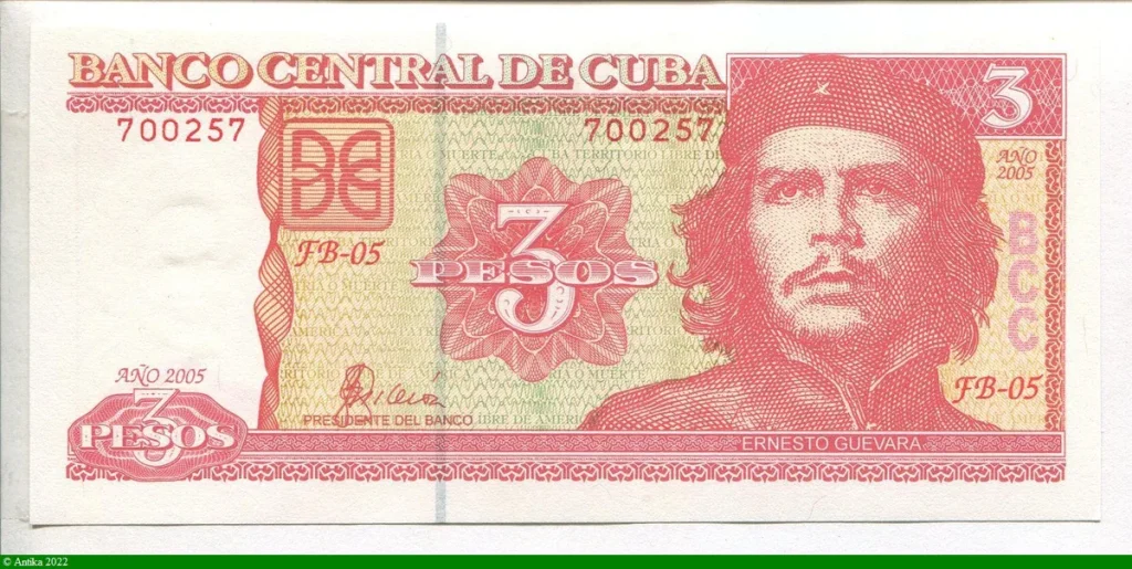 3 Pesos Che Guevarra * * *