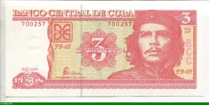 3 Pesos Che Guevarra * * *