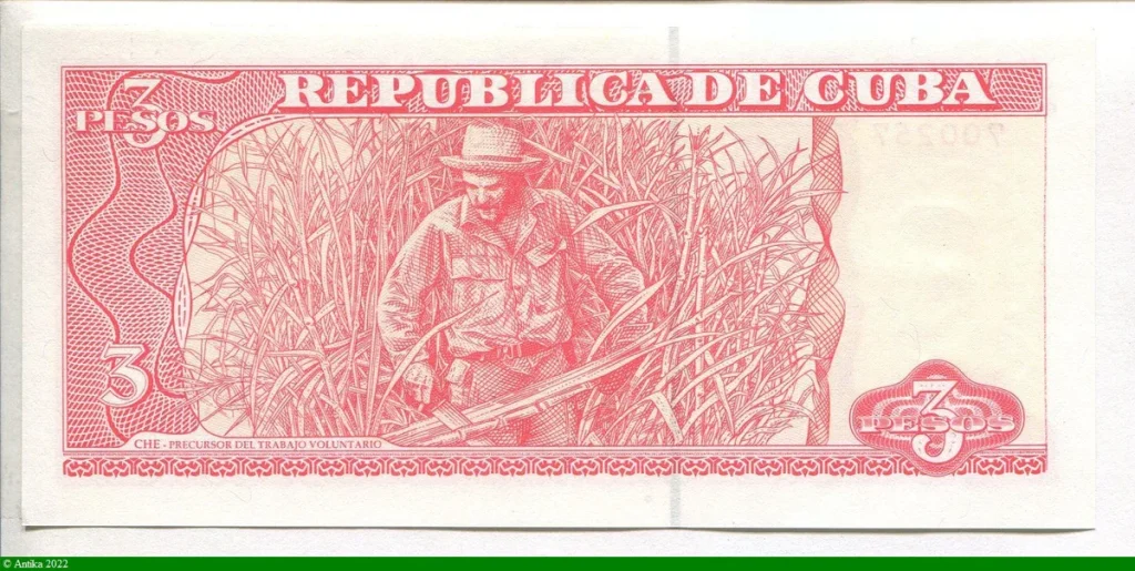 3 Pesos Che Guevarra * * *