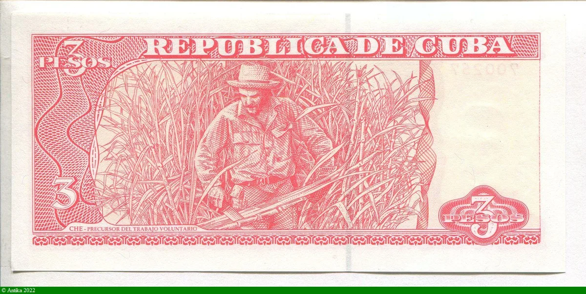 3 Pesos Che Guevarra * * *