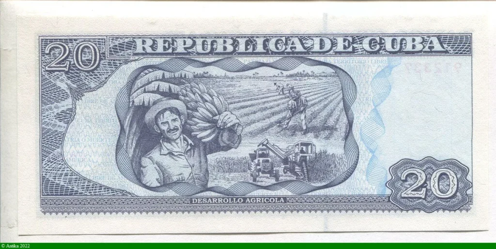 20 Pesos Camilo Cienfuegos