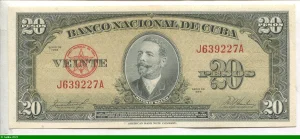 20 Pesos Antonio Maceo