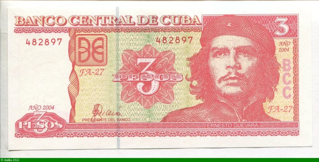 3 Pesos Che Guevarra * * *