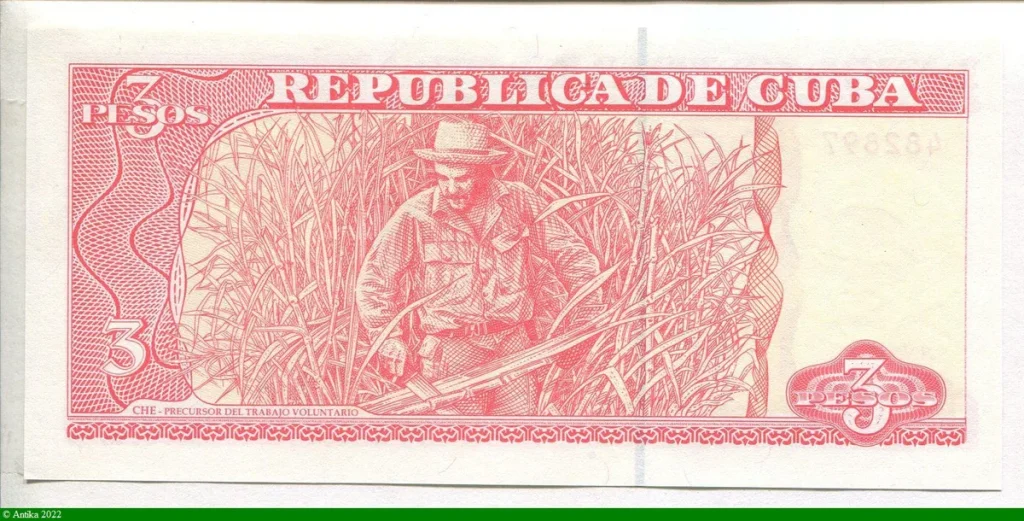 3 Pesos Che Guevarra * * *