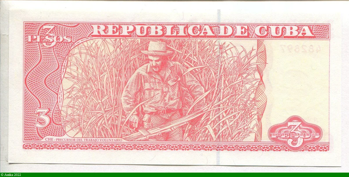 3 Pesos Che Guevarra * * *