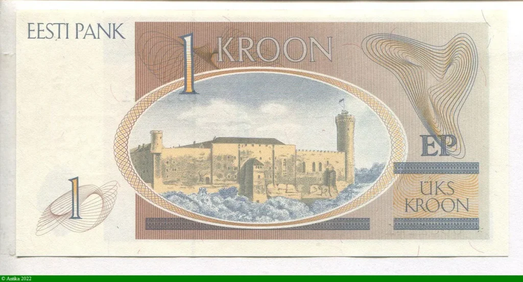 1 Kroon K.Raud Préfix Rare