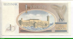 1 Kroon K.Raud Préfix Rare