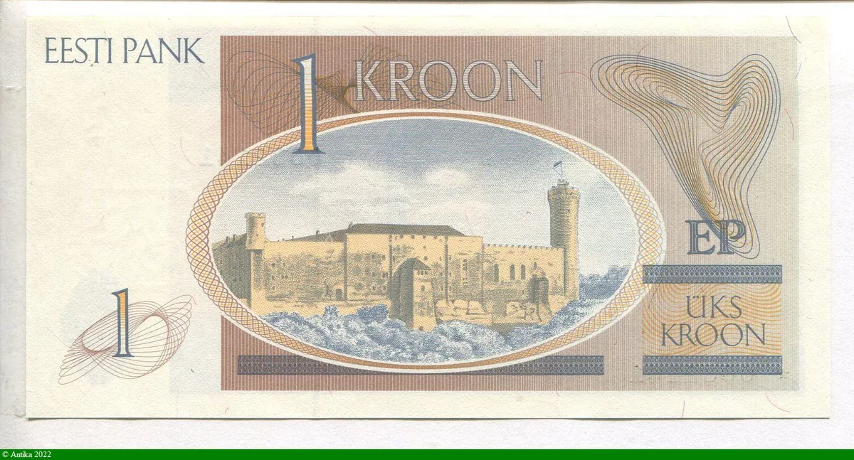 1 Kroon K.Raud Préfix Rare