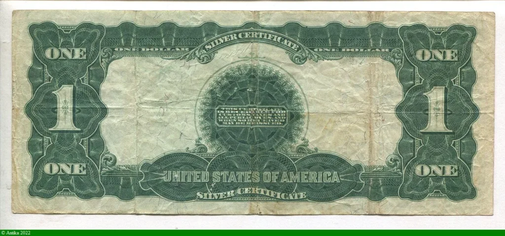 1 Dollar Silver Certificate Lincoln & U.Grant