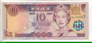 10 Dollars Elizabeth II & Embarcation