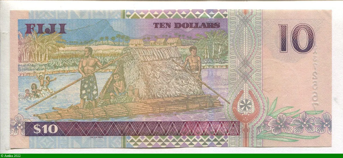 10 Dollars Elizabeth II & Embarcation