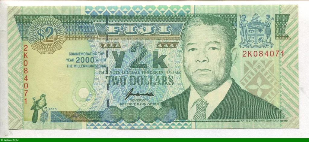 2 Dollars Commémoratif Sir Pénala Ganila PROMO
