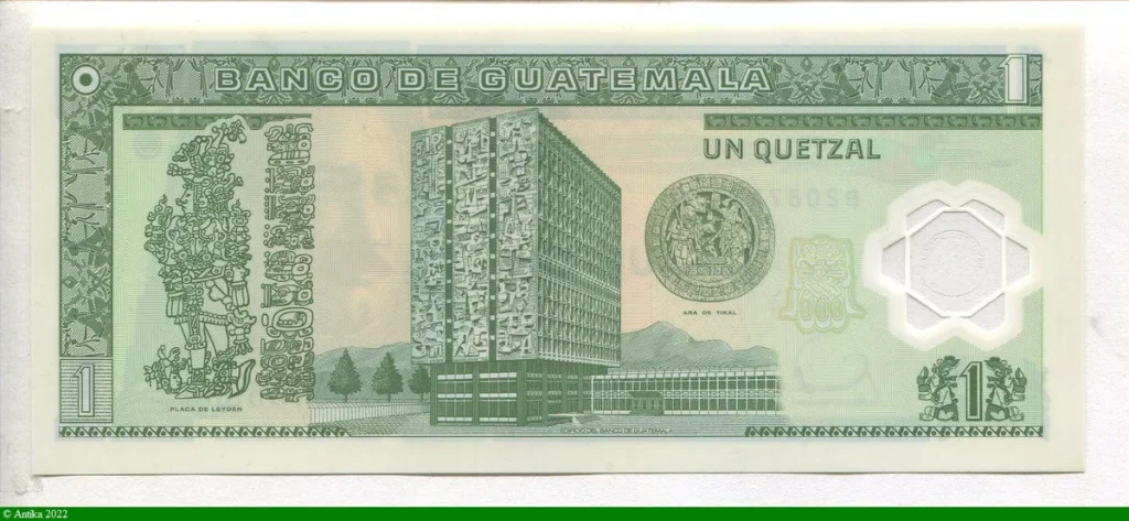 1 Quetzal Jose Maria Orellana, Président du Guatemala * *