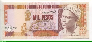 1000 Pesos Amilcar Cabral