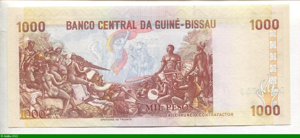 1000 Pesos Amilcar Cabral