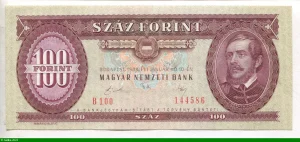 100 Forint Kossut Lajos