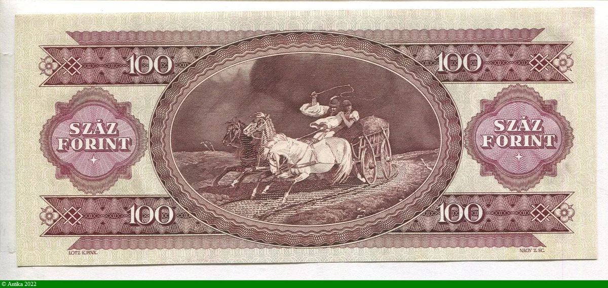 100 Forint Kossut Lajos