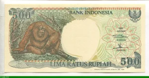 500 Rupiah Gorille * *
