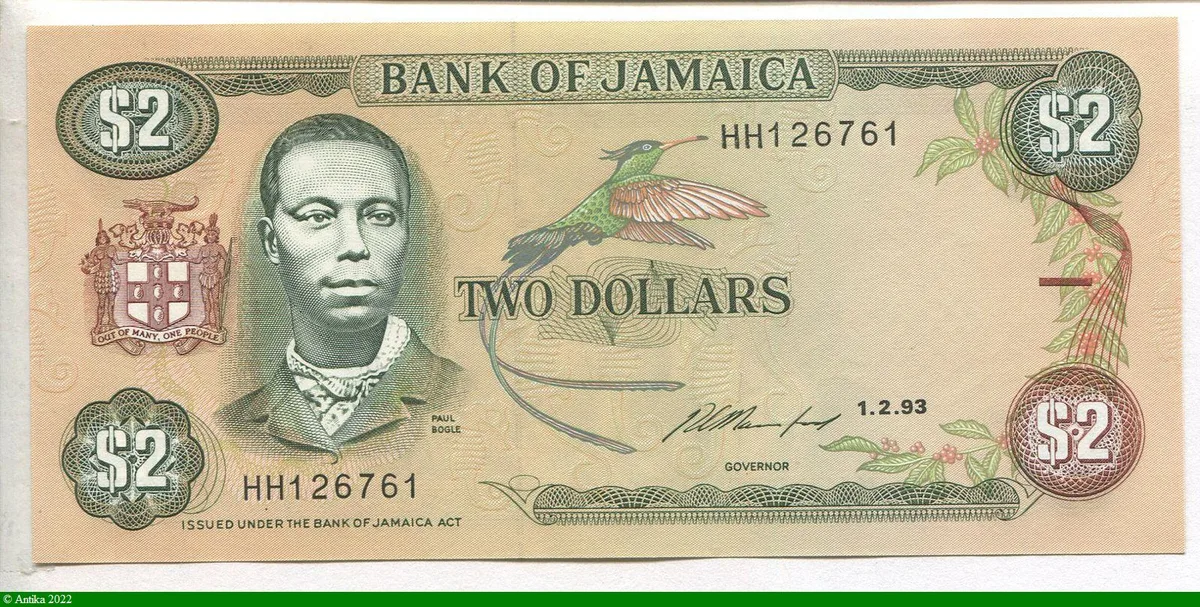 2 Dollars Paul Bogle