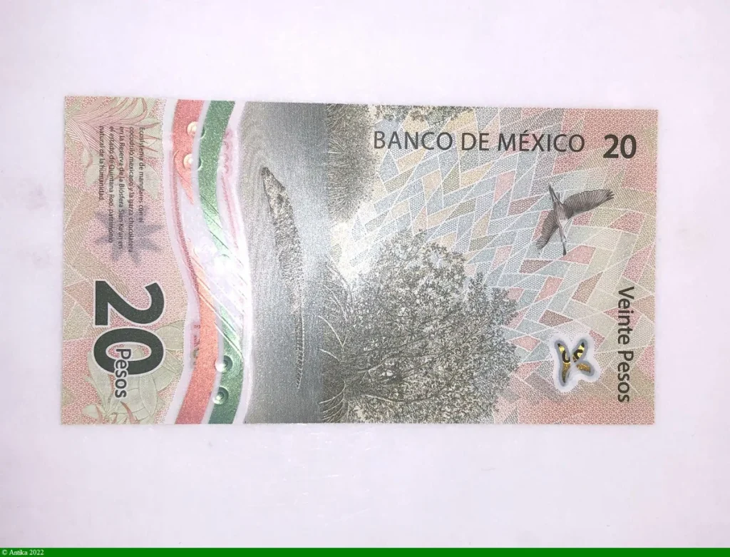 20 Pesos Commémoratif 200 ans Indépendance * * * * * * * * *
