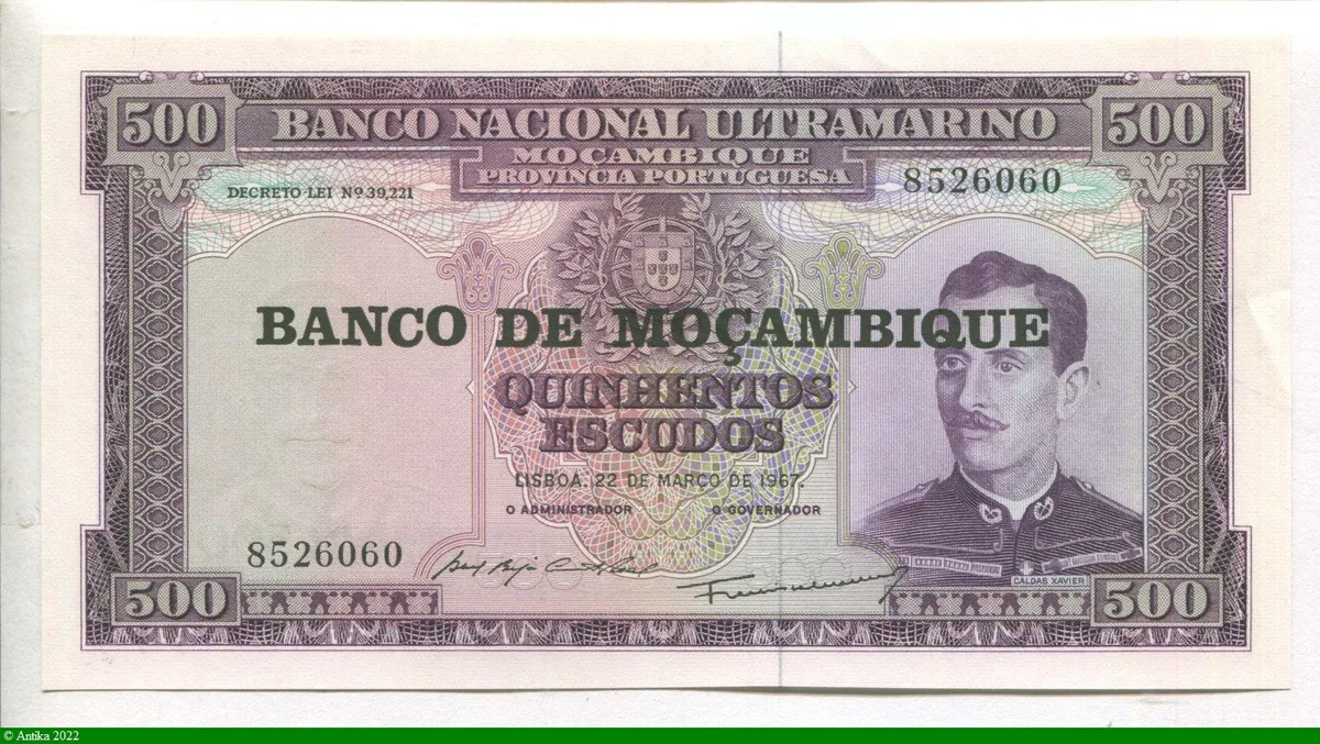 500 Escudos Xavier Caldas * * * *
