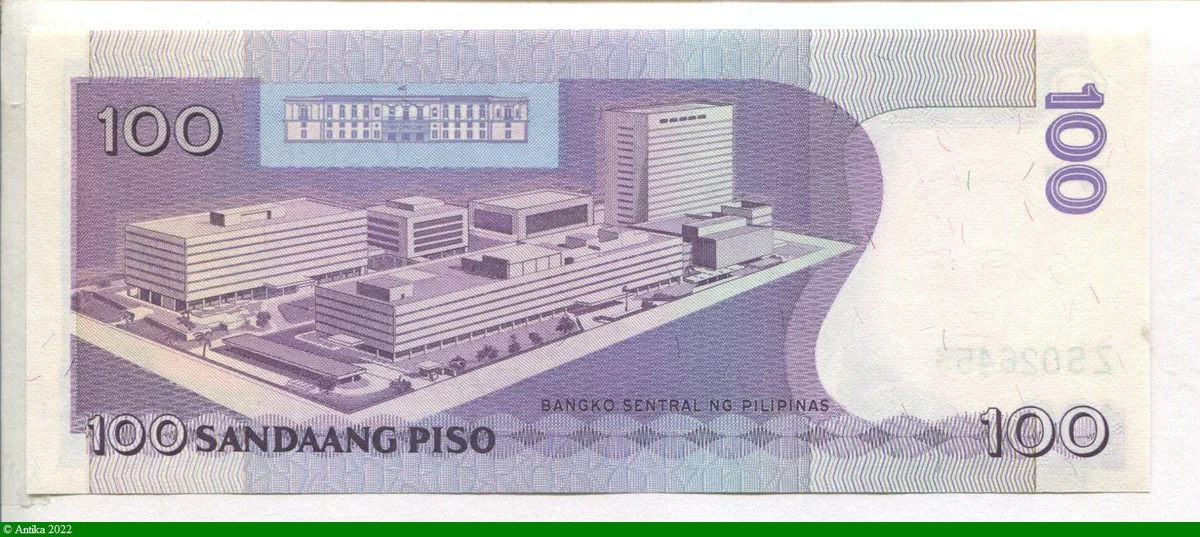 100 Piso M.Roxas & Banque Centrale
