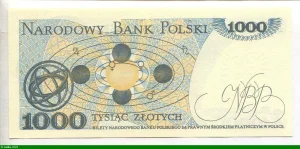 1000 Zlotych M.Copernic