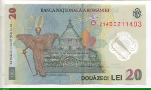 20 Lei Ecaterina Teodoroiu Polymère * * *