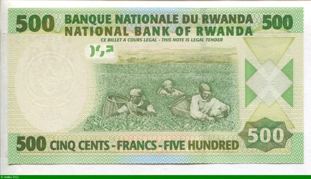 500 Francs Banque Centrale * * *
