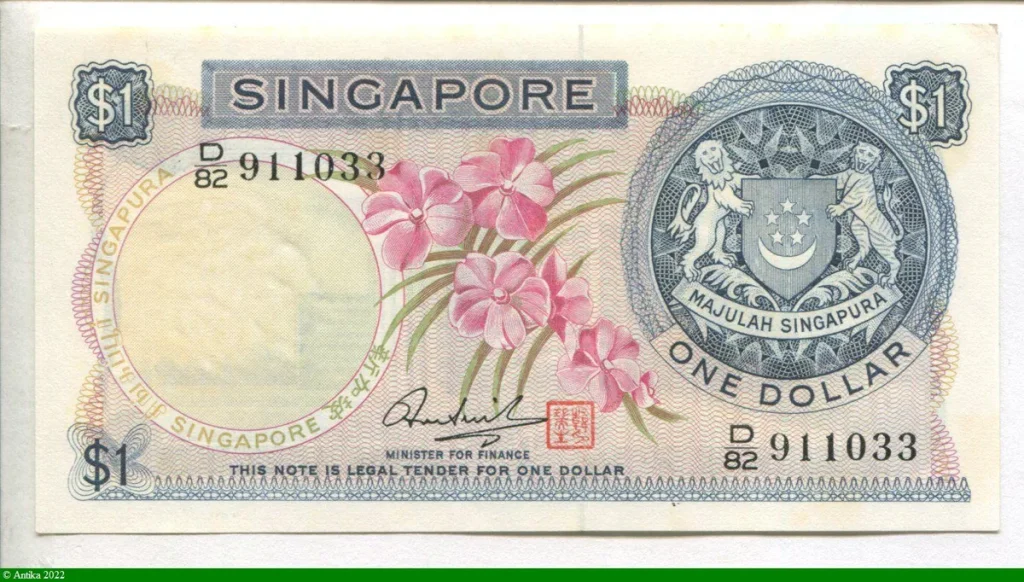 1 Dollar Orchidée