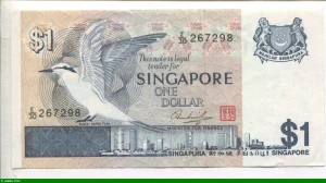 1 Dollar Sterne à cou noir & Défilé Fête Nationale