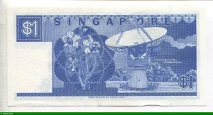 1 Dollar Sha Chuan" jonque chinoise" & Orchidée
