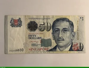 50 Dollars Portrait de Yusof bin Ishak & Instruments Musique Aucun Symbole