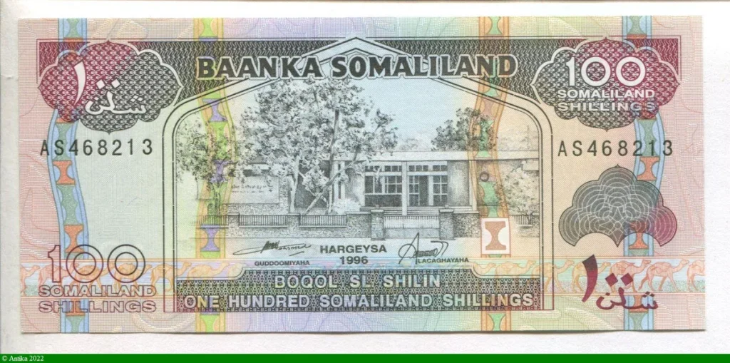 100 Shillings Peuplier & Paquebot
