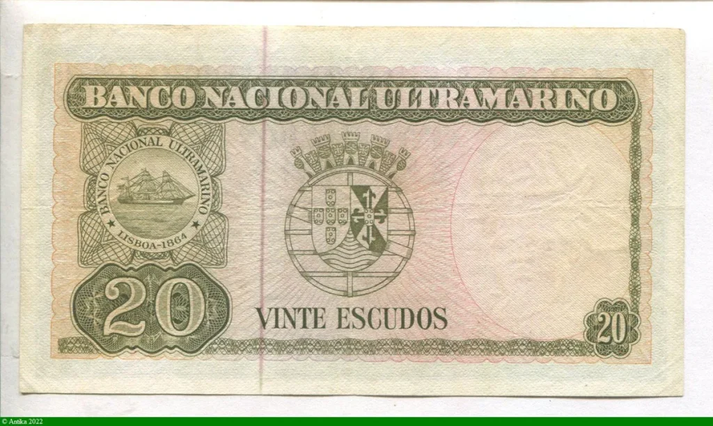 20 Escudos Reguld D.Aleixo