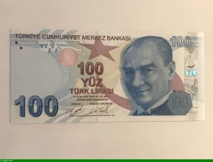 100 Lirasi Mustafa Kemal Atatürk PROMO Préfix F