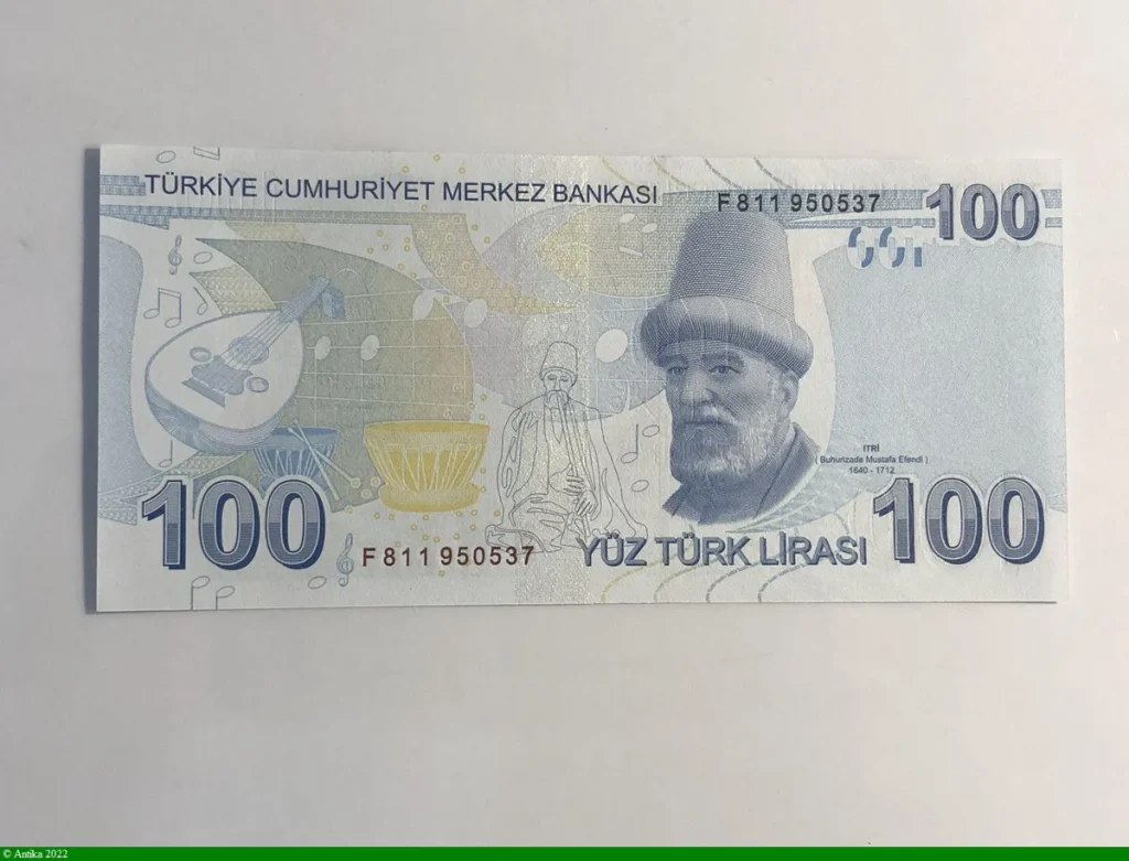 100 Lirasi Mustafa Kemal Atatürk PROMO Préfix F