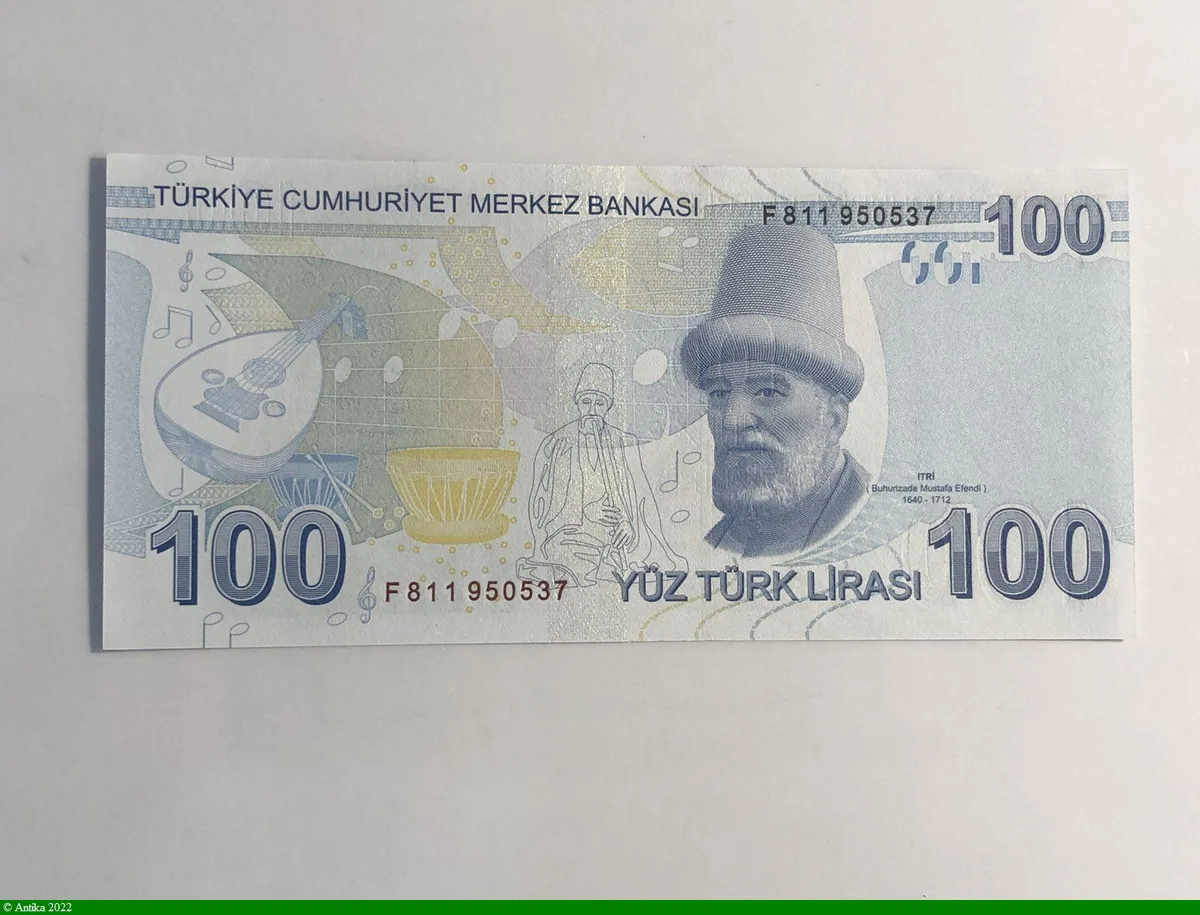 100 Lirasi Mustafa Kemal Atatürk PROMO Préfix F
