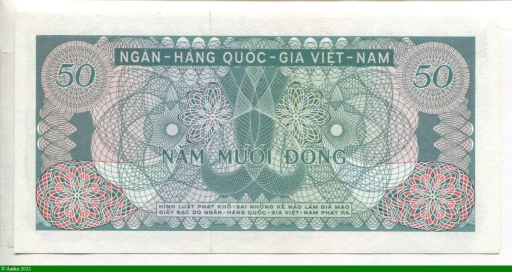 50 Dong Banque