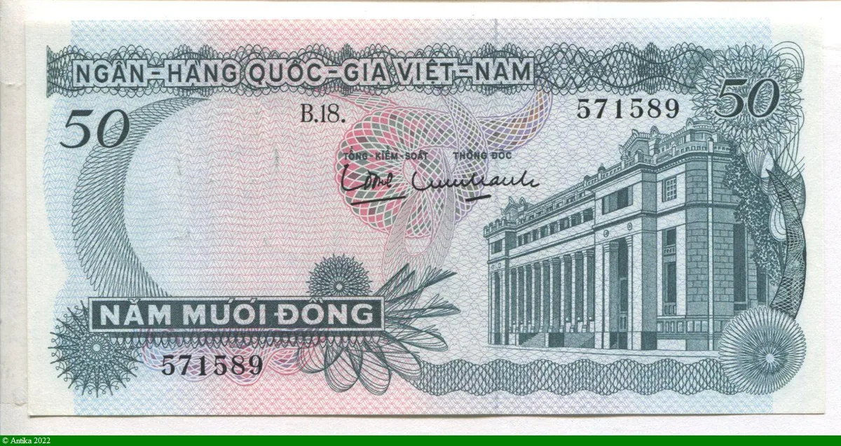 50 Dong Banque